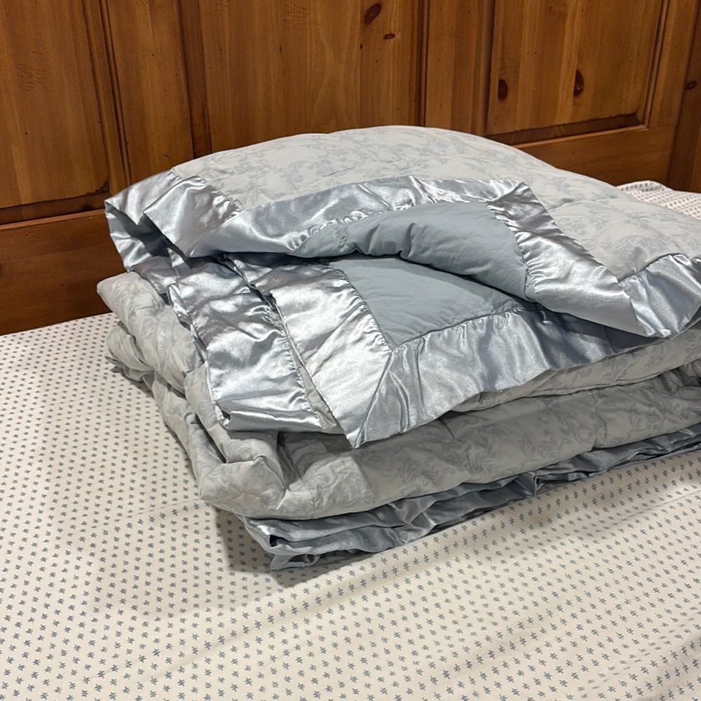 Pacific Coast Feather Co. Light Blue King size Down Comforter